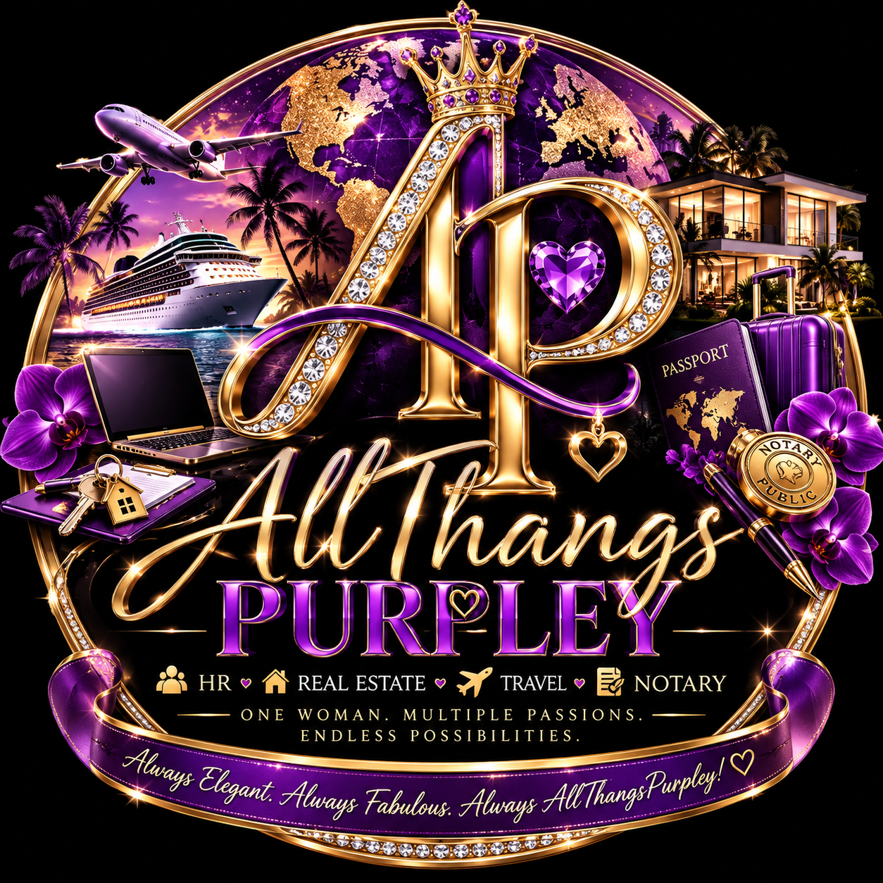 AllThangsPurpley logo